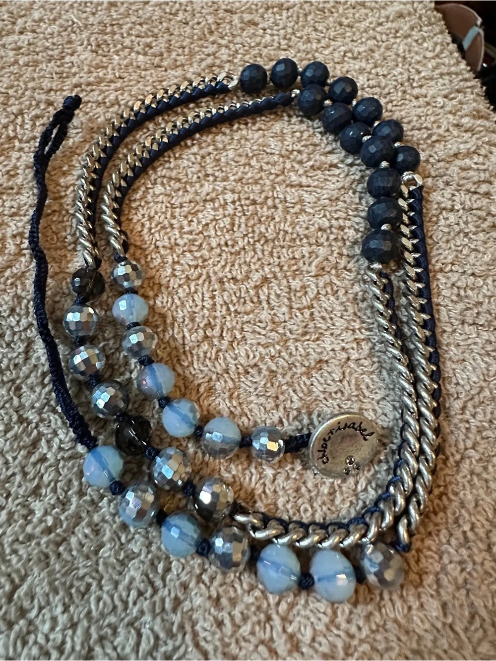 Bundle of 4 Chloe+ Isabel wrap bracelet/necklaces